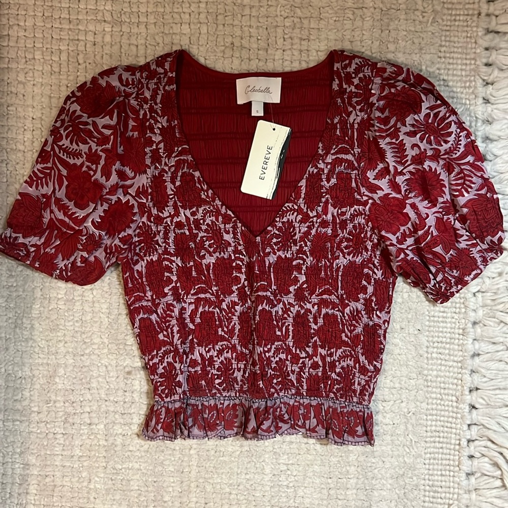 Evereve Floral Top